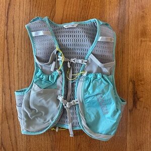 Camelbak Aqua and Gray Hydration Vest